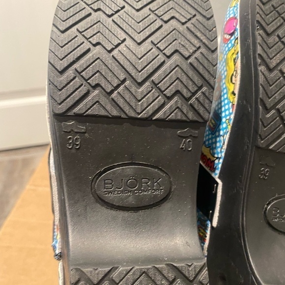 Bjork andie pop art leather clogs - Picture 12 of 14